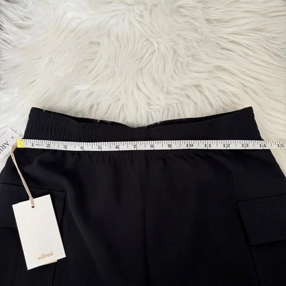 ARITZIA Wilfred Highlight Cargo Short XS Black Shorts New NWT - Picture 10 of 12